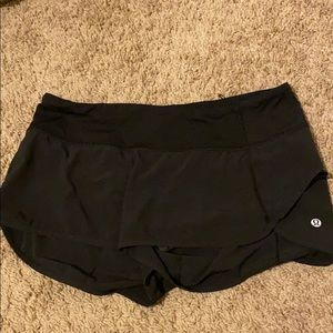 Black Lululemon shorts